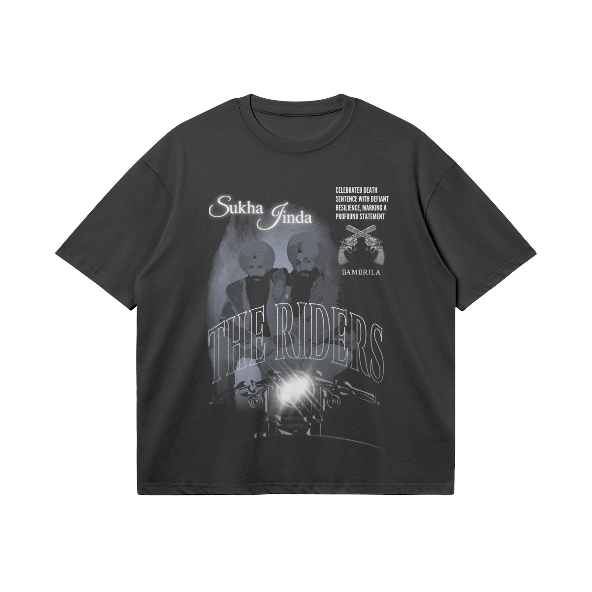 THE RIDERS Oversized Boxy T Shirt