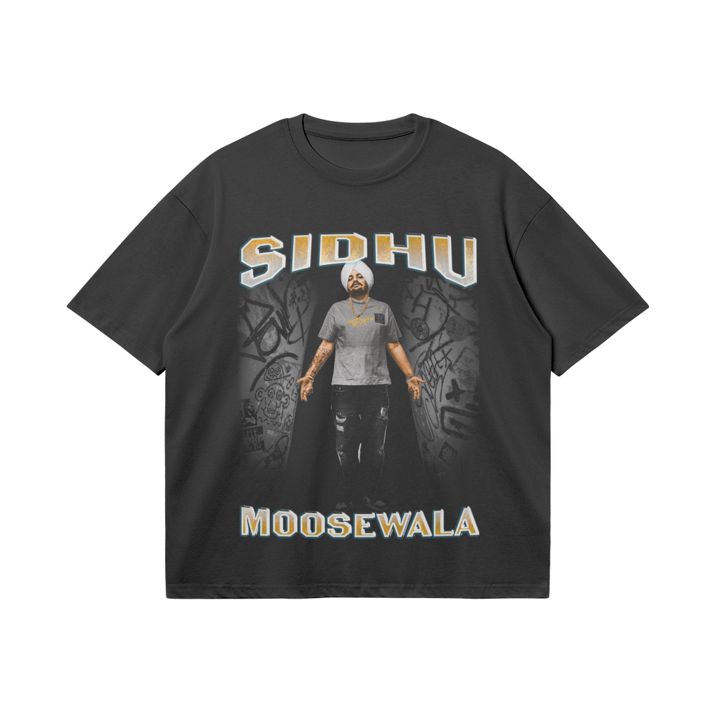 Sidhu Moosewala Oversized Boxy T Shirt