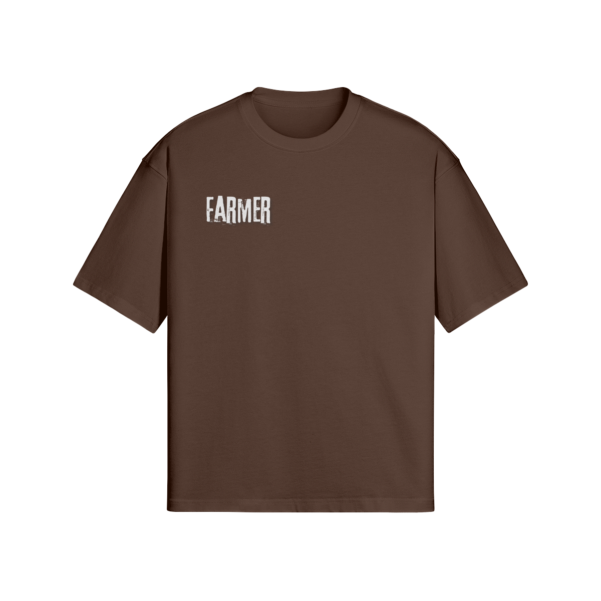 FARMER 280 GSM T-shirt à épaules tombantes