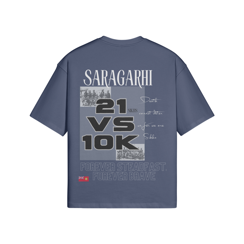 Saragarhi 280 GSM Drop Shoulders T Shirt