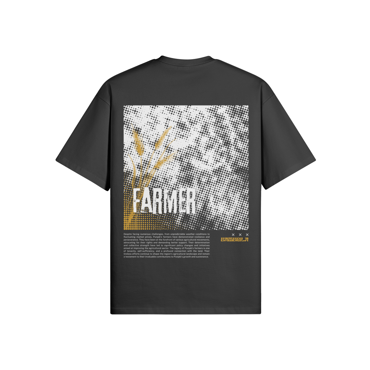FARMER 305 GSM T-shirt surdimensionné