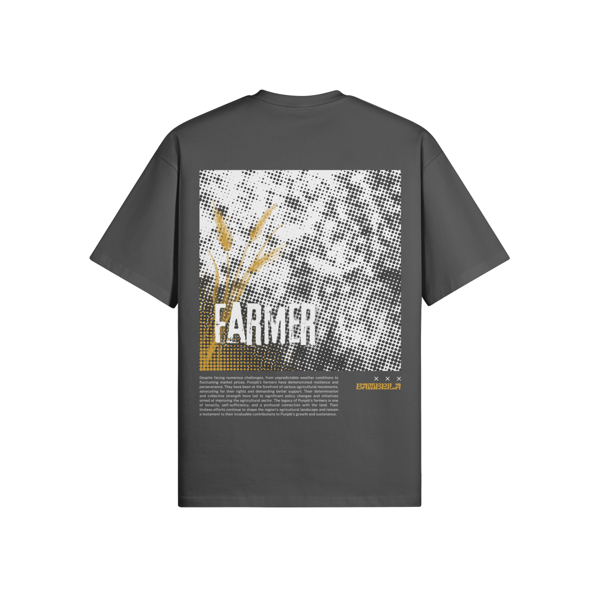 FARMER 305 GSM T-shirt surdimensionné