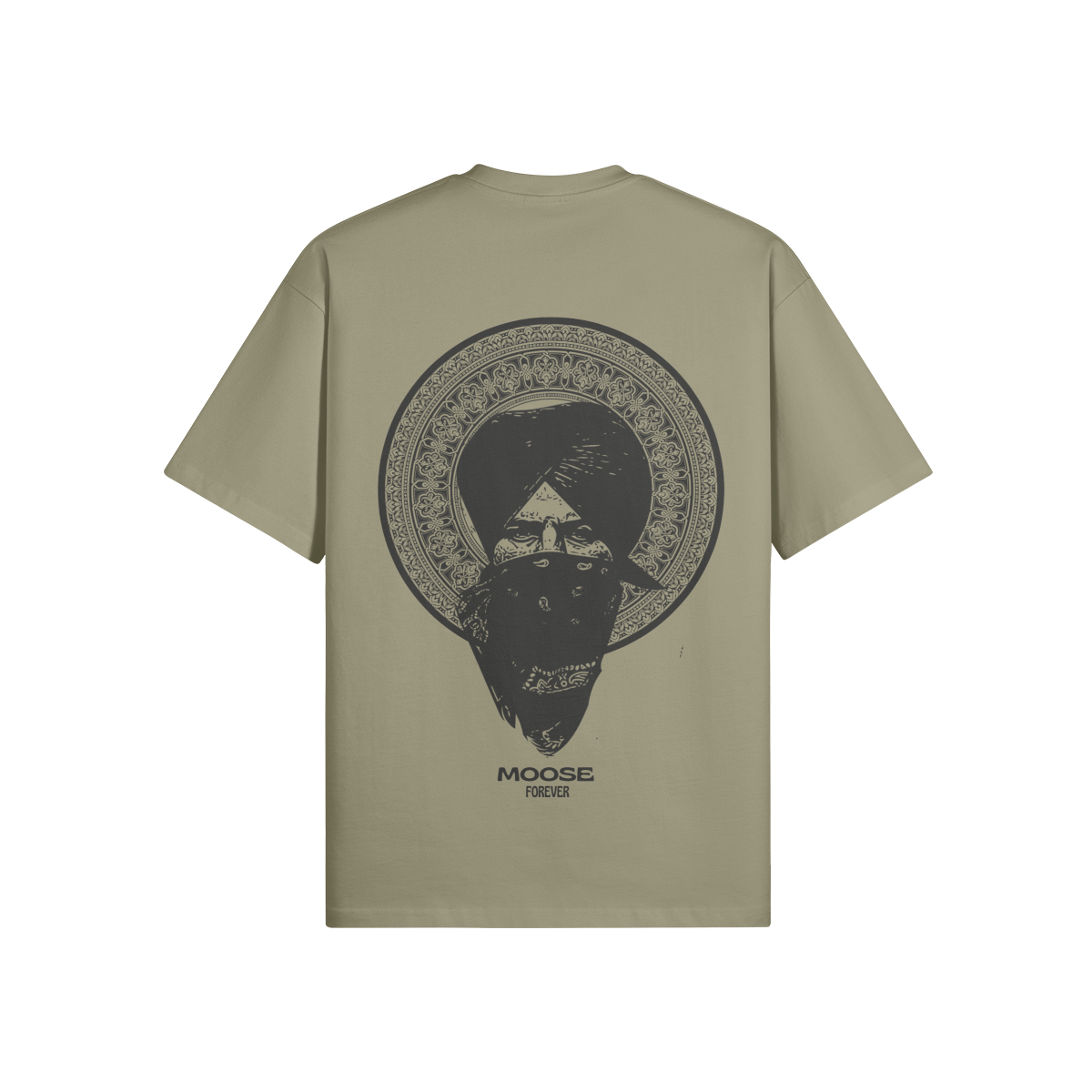 ਮੂਜ਼ ਫਾਰਐਵਰ 305 GSM ਓਵਰਸਾਈਜ਼ਡ ਟੀ ਸ਼ਰਟ