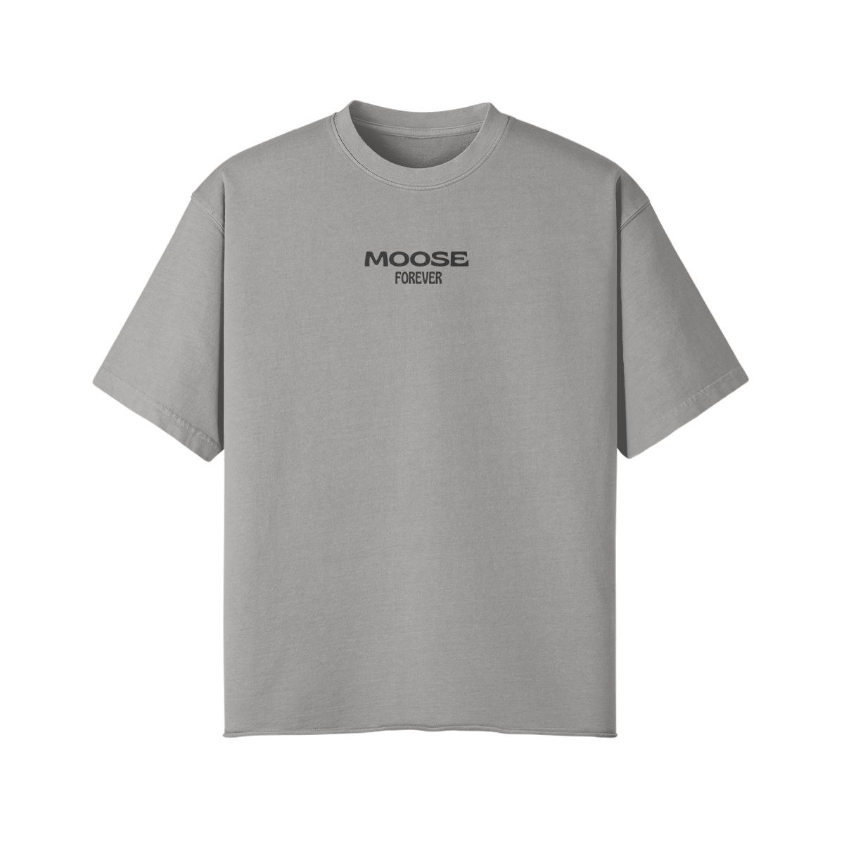 Moose Forever Faded Drop Shoulders T Shirt
