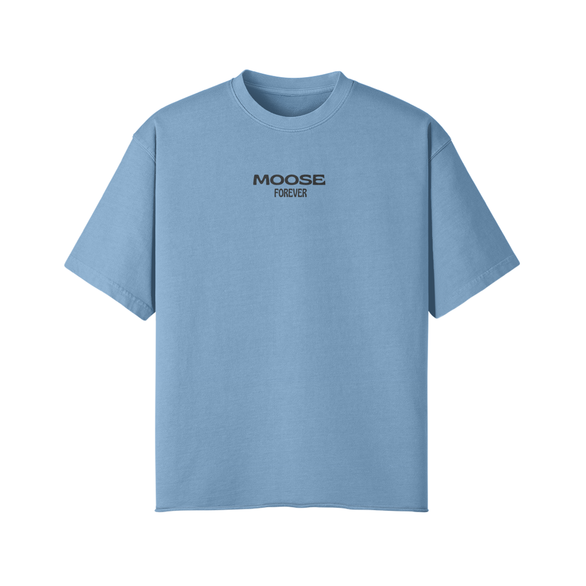 Moose Forever Faded Drop Shoulders T Shirt