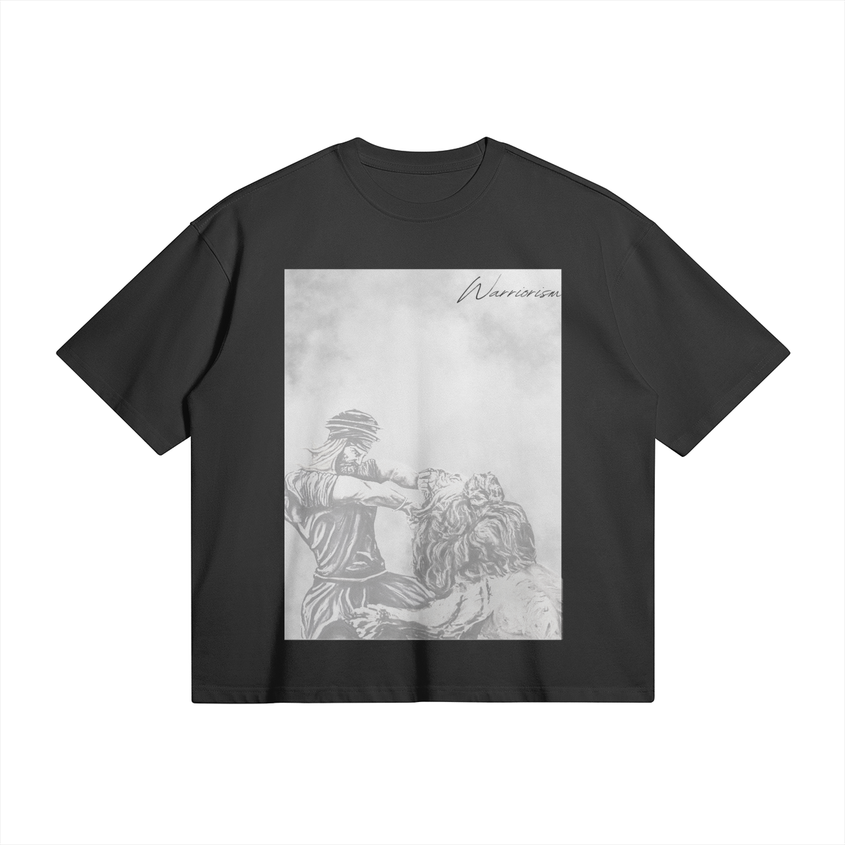 Warriorism 280 GSM Drop Shoulders T Shirt