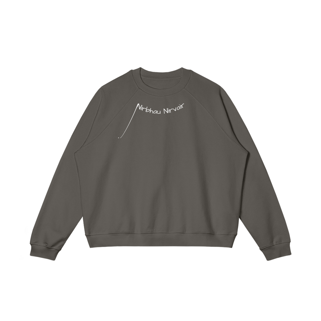 Nirbhau Nirvair 380GSM Heavyweight Fleece Lined Sweatshirt