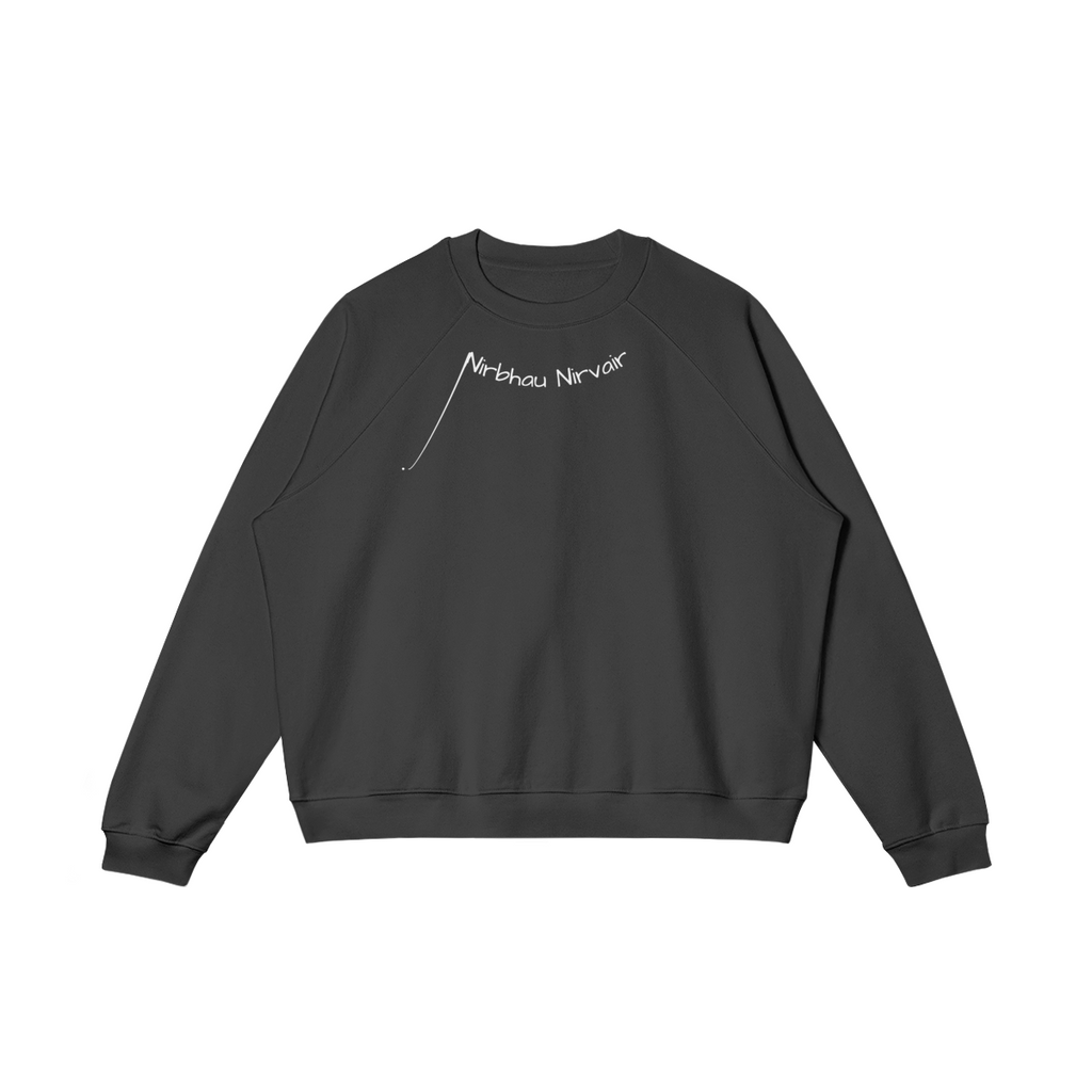 Nirbhau Nirvair 380GSM Heavyweight Fleece Lined Sweatshirt