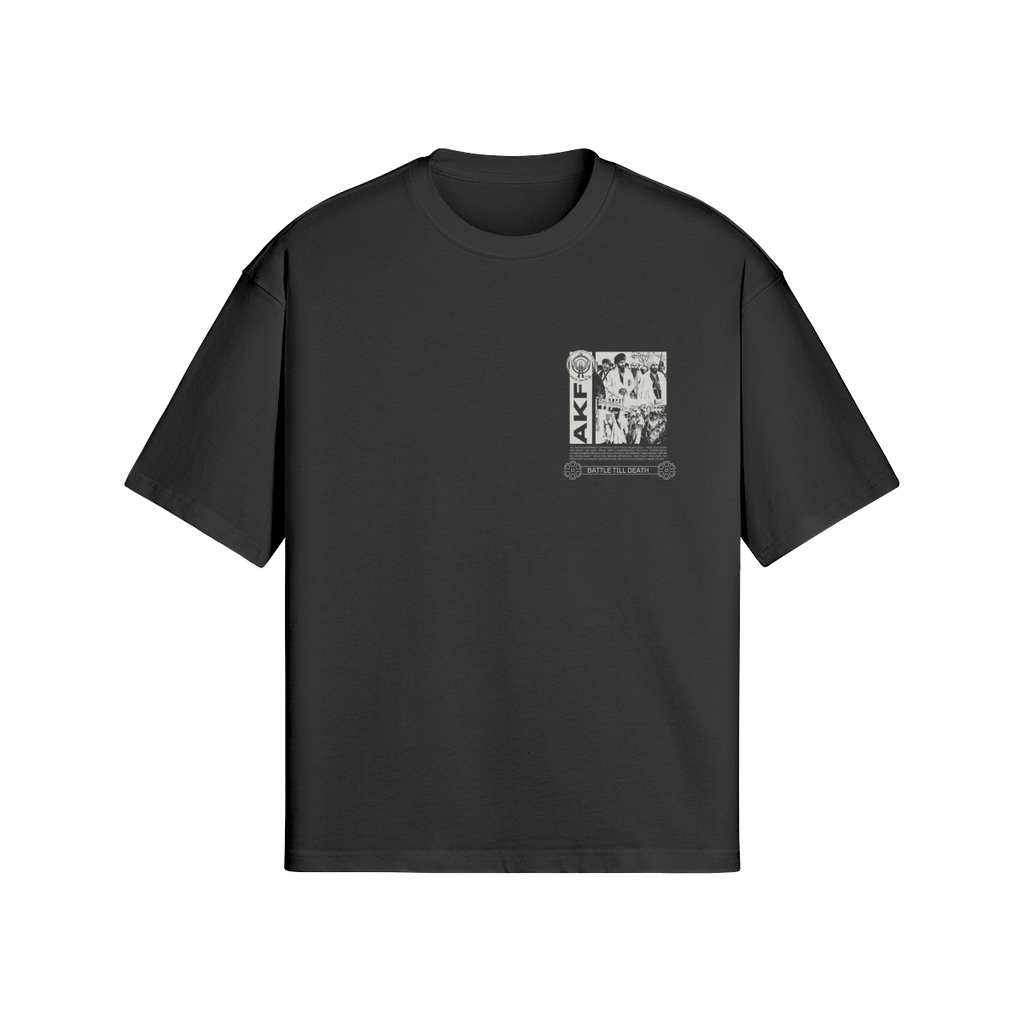 BATTLE TILL DEATH 280GSM Drop Shoulders T Shirt